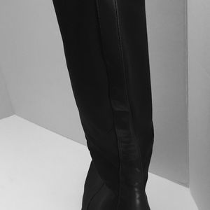 Nine West Shoes - Nine West Black Cloth Heeled Boots 8M Nine West Shoes - Nine West Black Cloth Heeled Boots 8M